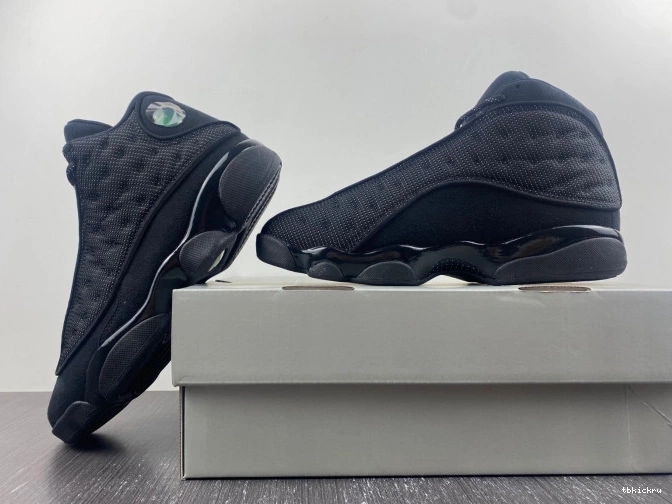 Rep TBkick 414571-011 Retro Jordan 13 Air Black Cat 0724